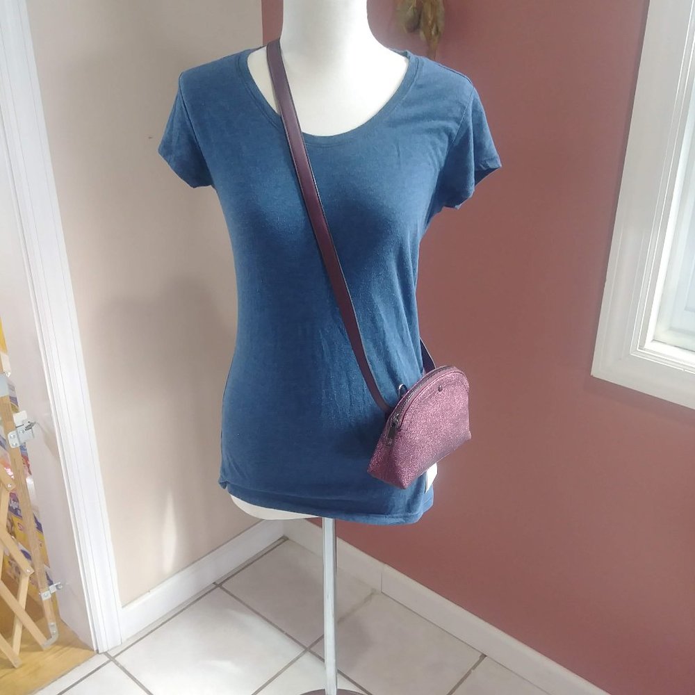 A NEW DAY glitter cross body belt bag